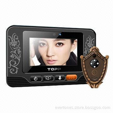 Digital peephole viewer with motion dection, night version and MMS function
